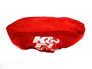 K&N Air Filter Wrap - PRECHARGER WRAP, RED, HONDA