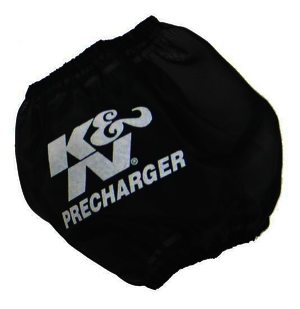 K&N Air Filter Wrap - PRECHARGER WRAP, BLACK; POLARIS