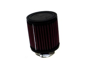 K&N Universal Rubber Filter - 2-1/8" 5 DEG FLG, 3-1/2"OD, 4"H