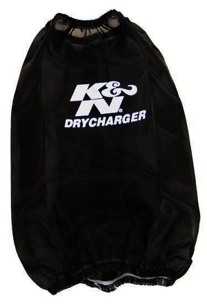 K&N Air Filter Wrap - DRYCHARGER WRAP; RC-3690, BLACK