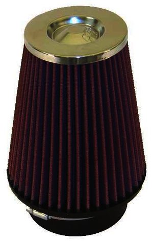 K&N Universal Chrome Filter - 4"FLG, 6"B, 4"T, 7"H