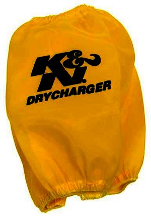 K&N Air Filter Wrap - DRYCHARGER WRAP; RC-5040, YELLOW