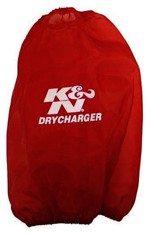 K&N Air Filter Wrap - DRYCHARGER WRAP; RC-5046, RED