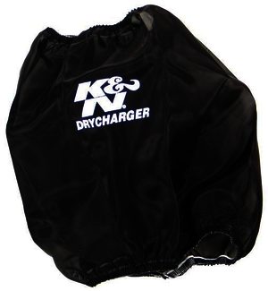 K&N Air Filter Wrap - DRYCHARGER WRAP; RC-5102, BLACK