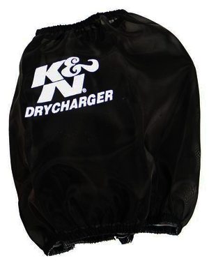 K&N Air Filter Wrap - DRYCHARGER WRAP; RC-5107, BLACK