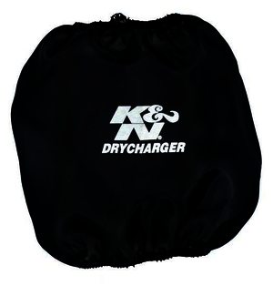 K&N Air Filter Wrap - DRYCHARGER WRAP; RC-5112, BLACK