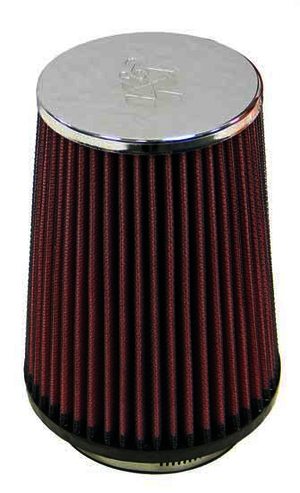 K&N Universal Chrome Filter - 2-7/8"FLG, 4-1/2"B, 3-1/2"T, 5-7/8