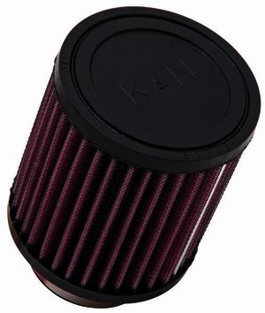 K&N Universal Rubber Filter - 2-1/8"FLG, 3-1/2"OD, 4"H