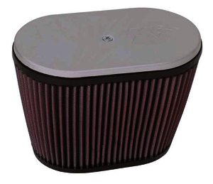 K&N Universal Air Filter - 1-3/4"DUAL, 9" X 5-1/2", 6-1/4"H