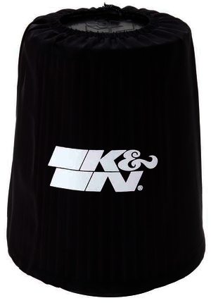 K&N Air Filter Wrap - DRYCHARGER WRAP, BLACK, CUSTOM