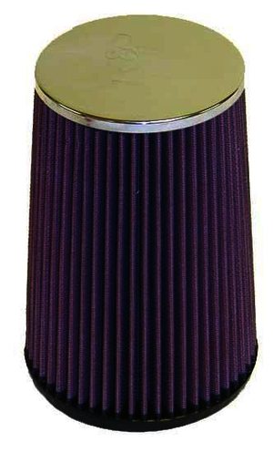 K&N Universal Air Filter - 3-1/4"FLG, 5-1/2"OD-B, 4-1/2"OD-T, 8"