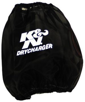 K&N Air Filter Wrap - DRYCHARGER WRAP; RF-1048, BLACK