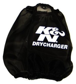 K&N Air Filter Wrap - DRYCHARGER WRAP; RP-4660, BLACK