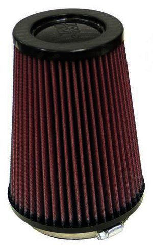 K&N Universal Air Filter - Carbon Fiber Top - 4"FLG, 5-3/8"B, 4"