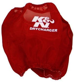 K&N Air Filter Wrap - DRYCHARGER WRAP; RP-5103, RED