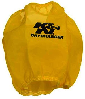 K&N Air Filter Wrap - DRYCHARGER WRAP; RP-5103, YELLOW