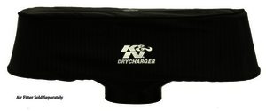 K&N Air Filter Wrap - DRYCHARGER WRAP; RP-5135/RP-5161, BLACK