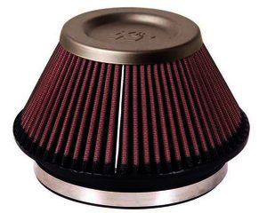 K&N Universal Air Filter - Titanium Top - 6"FLG, 7-1/2"B, 4-1/2"