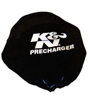 K&N Air Filter Wrap - PRECHARGER WRAP,BLK.,UNIVERSAL