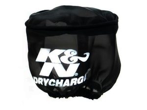 K&N Air Filter Wrap - DRYCHARGER WRAP; RU-0981, BLACK