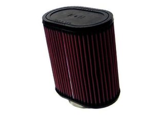 K&N Universal Rubber Filter - 2-3/4"10 DEG FLG, 6-1/4" X 4", 7"H