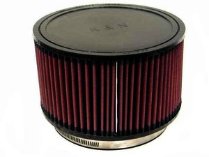 K&N Universal Rubber Filter - 6"ID FLG X 1 L, 7-1/2"OD, 4-1/2"H