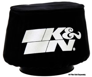 K&N Air Filter Wrap - DRYCHARGER WRAP; RU-2780, BLACK