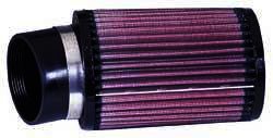 K&N Universal Rubber Filter - 2-3/4"20 DEG FLG, 4"OD, 6"H