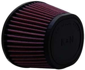 K&N Universal Rubber Filter - OVAL FLG; GO KART FILTER