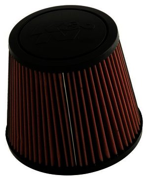 K&N Universal Rubber Filter - 4-7/8" FLG; 9"B, 6-5/8"OD, 7-15/16