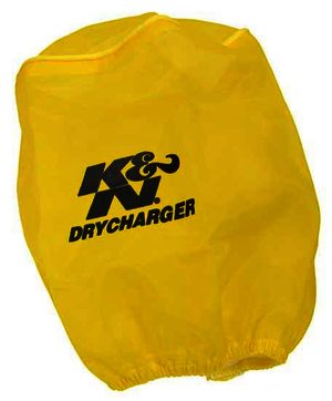 K&N Air Filter Wrap - DRYCHARGER WRAP; RX-4730, YELLOW