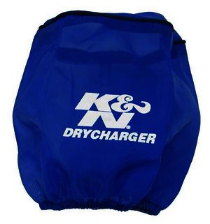 K&N Air Filter Wrap - DRYCHARGER WRAP; RX-4990, BLUE