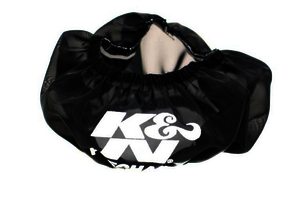 K&N Air Filter Wrap - PRECHARGER WRAP, BLACK; SUZUKI