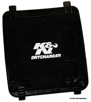 K&N Air Filter Wrap - DRYCHARGER FOR SU-4002-T; BLACK