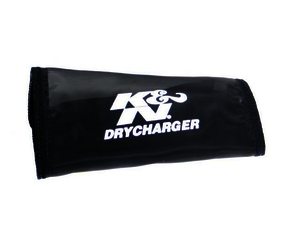 K&N Air Filter Wrap - DRYCHARGER FOR YA-3502-T; BLACK