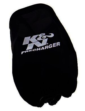 K&N Air Filter Wrap - PRECHARGER WRAP,BLACK,YAMAHA
