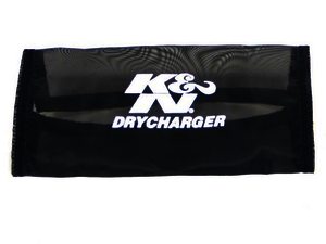 K&N Air Filter Wrap - DRYCHARGER FOR YA-4504-T, BLACK