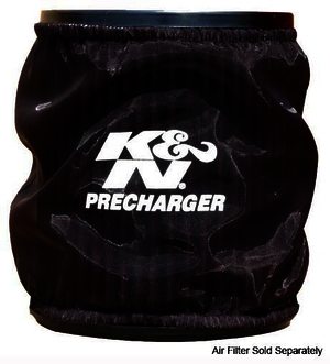K&N Air Filter Wrap - PRECHARGER WRAP, BLACK, YAMAHA