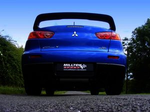 Milltek 3" cat-back system Lancer EVO X