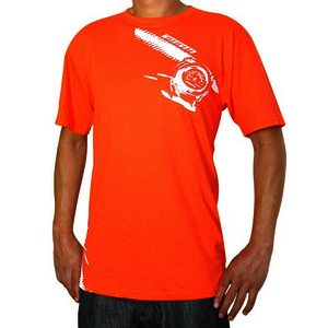 Mishimoto Temperature Gauge T-shirt , Orange XL