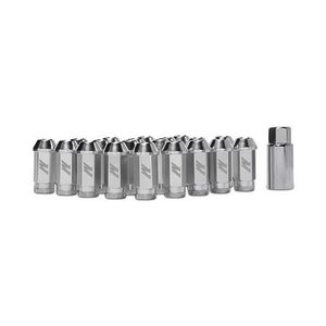 Mishimoto Mishimoto Aluminium Locking Lug Nuts, M12 x 1.25, Silv