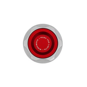 Mishimoto Mitsubishi Oil Filler Cap, Red