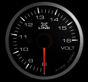 STRI X-line gauge 52mm Water temperature