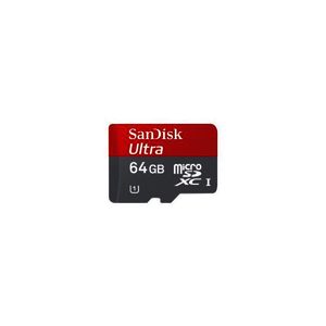SanDisk 64GB MicroSDXC Mobile Ultra + SD adapter