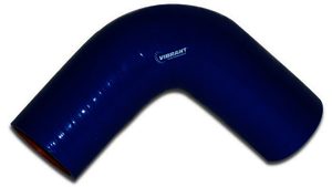 Vibrant silicone koppeling, 90 graden - blauw