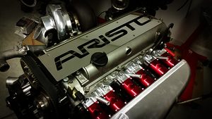 SupraSport 2JZ-GTE VVTi coil pack cover - "ARISTO"