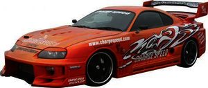 Chargespeed headlight eyebrows - JZA80