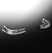 Supersprint Connecting pipes kit - (for OEM manifold and Kat) -