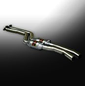 Supersprint Front exhaust with metal Kat. R. + L. - BMW E46 330i
