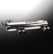 Supersprint Rear exhaust OO 80 R. + OO 80 L. - BMW E46 M3 CSL 3.